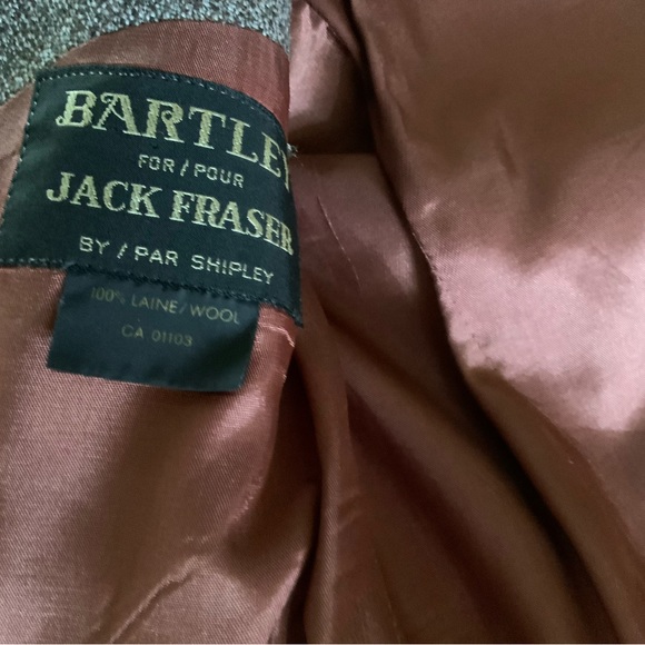 Vintage Bartley for Jack Fraser brown wool blazer size 40R - Picture 3 of 3